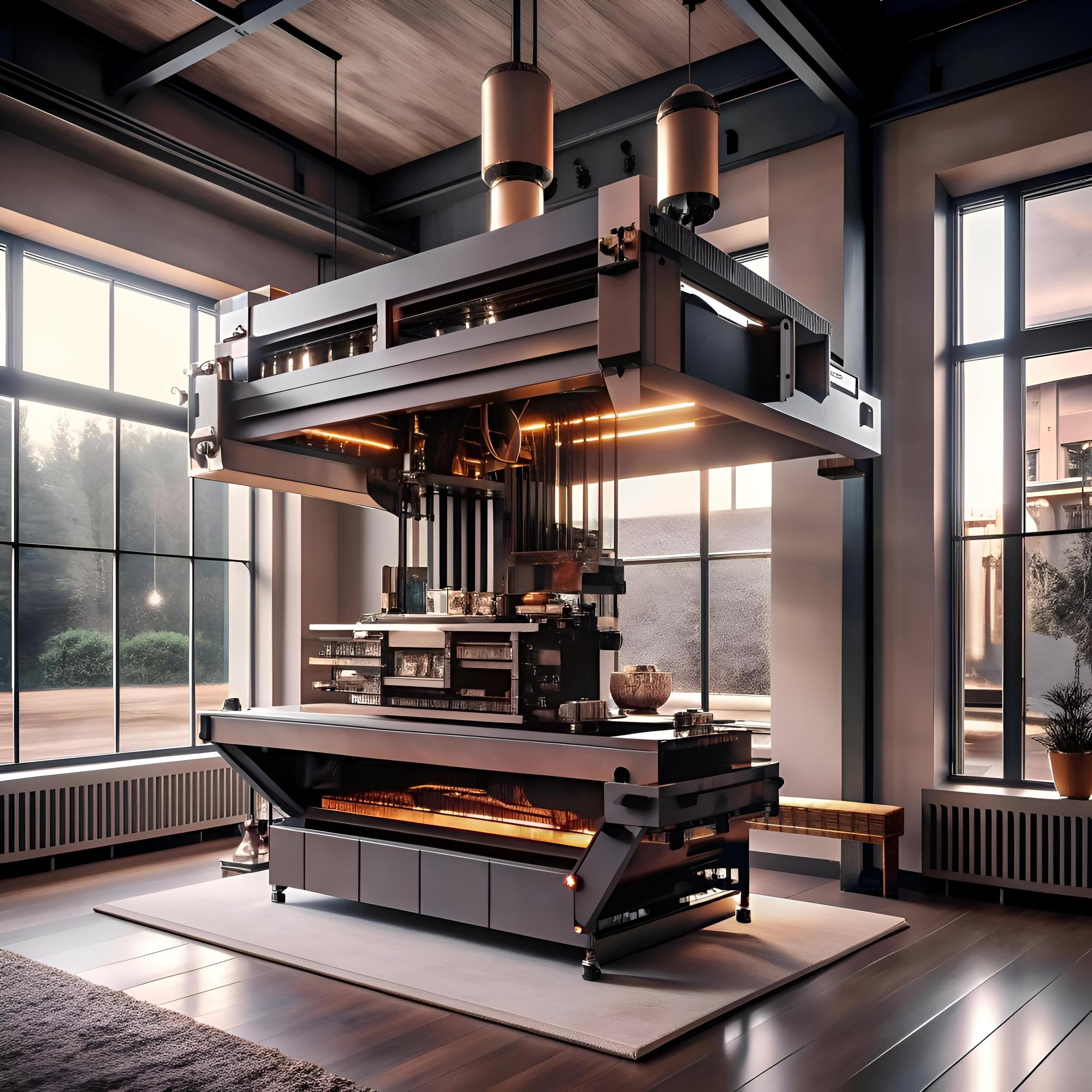 studio entrance with modern culinary equipment